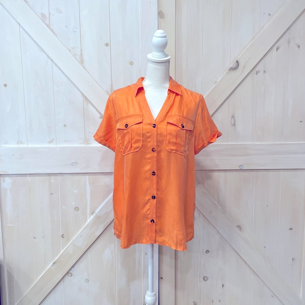 Soft Surroundings Lianas Shirt in Nectarine